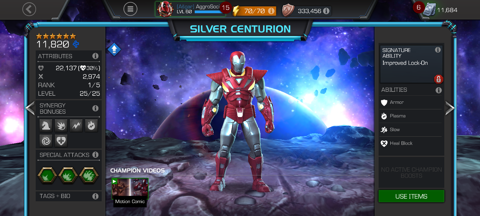 Silver Centurion