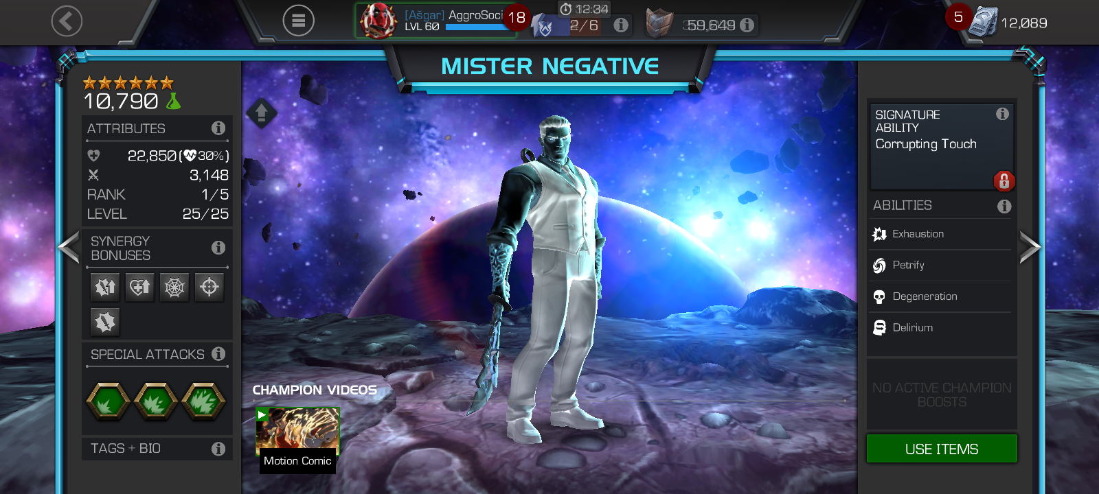 Mister Negative